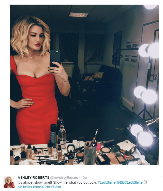  Ashley Roberts is expecting big things from Saturday's Let It Shine