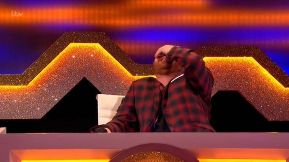  Keith was left holding his head in his hands as the conversation got more weird