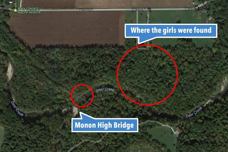 The bridge is part of a local beauty spot