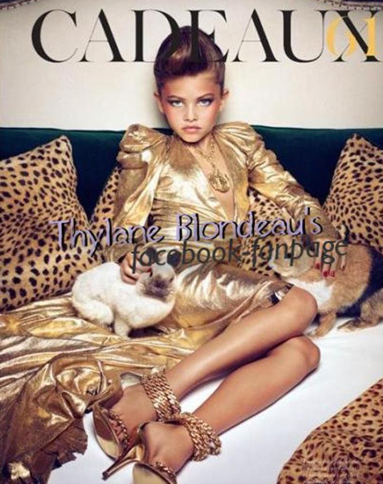  Thylane appeared in French Vogue aged ten becoming the youngest ever model to appear in the magazine