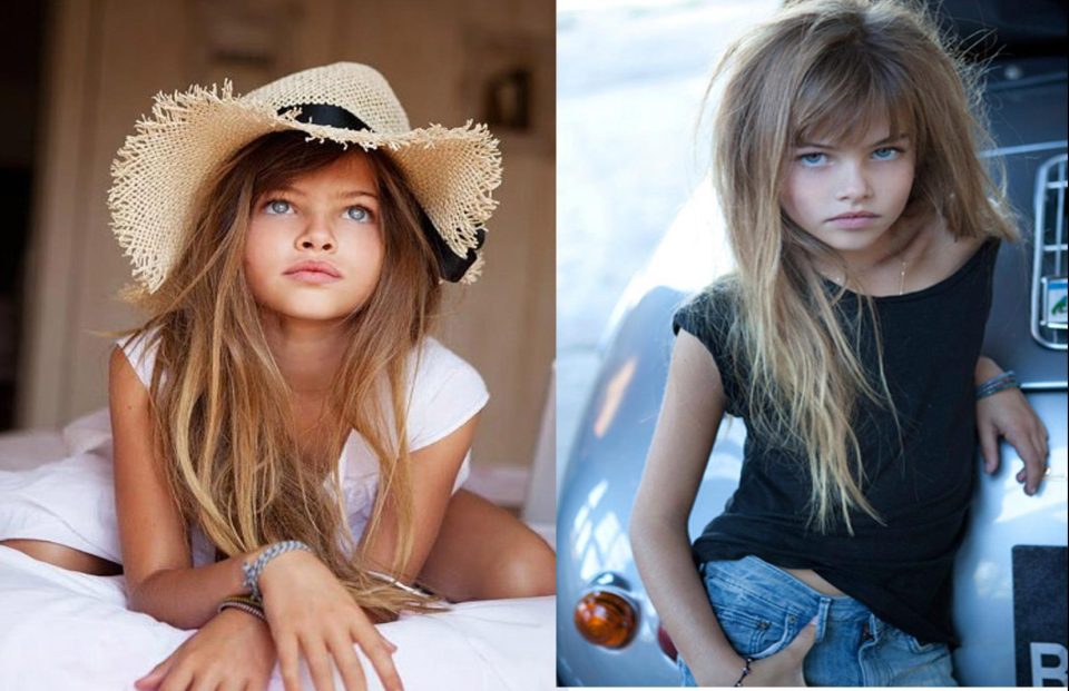  Thylane Blondeau who started her modelling career at the age of five and was dubbed the prettiest girl in the world