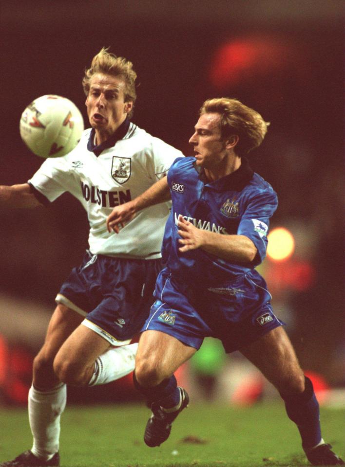 Jurgen Klinsmann went on to have two spells at Tottenham