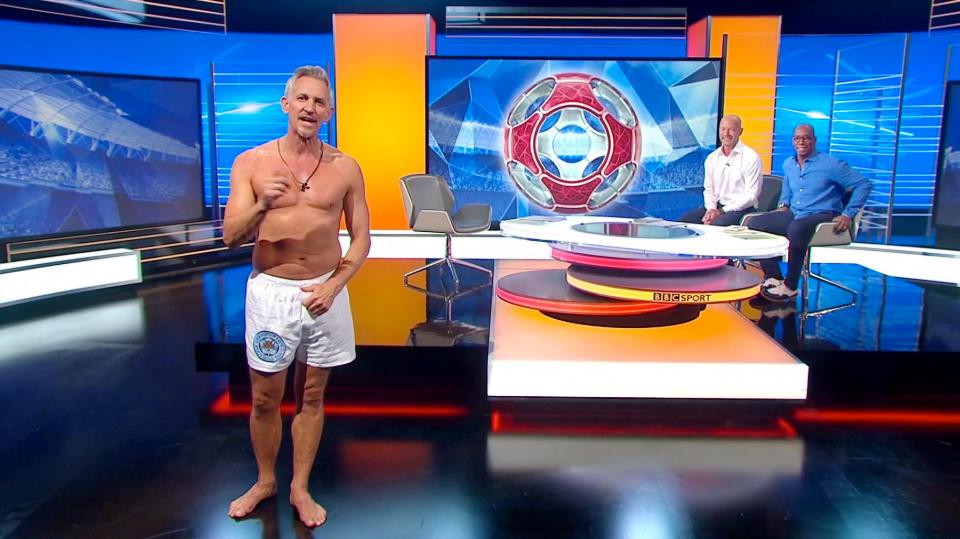 Gary Lineker also made a bet that backfired... on everyone