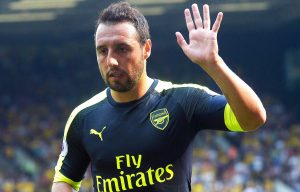 Santi Cazorla has waved goodbye to his hopes of playing again for Arsenal this season