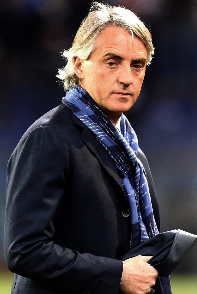 Roberto Mancini...might relish another challenge in the Prem
