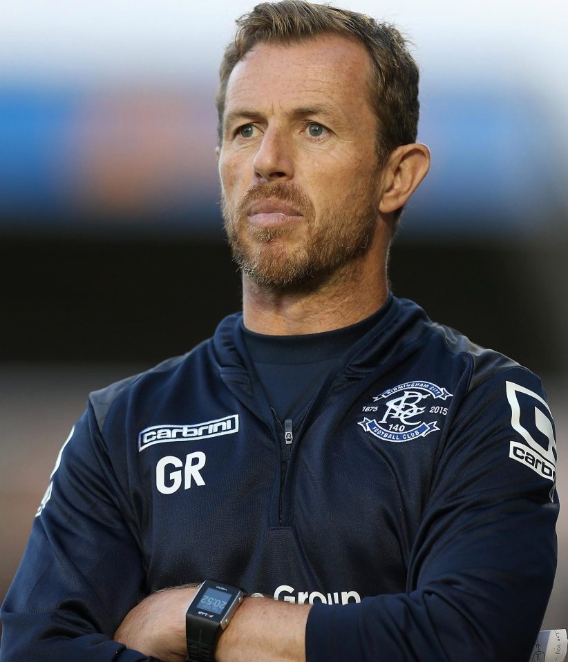 Gary Rowett...had the rug pulled from under him at Birmingham
