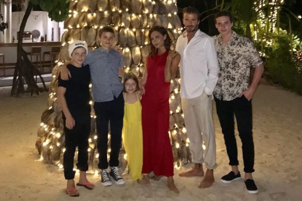 Insiders believe Posh and Becks hope standing firm as a family can help divert the current Beckileaks controversy