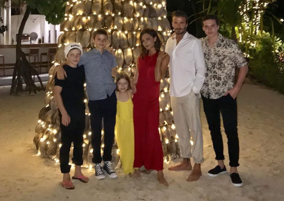 Insiders believe Posh and Becks hope standing firm as a family can help divert the current Beckileaks controversy