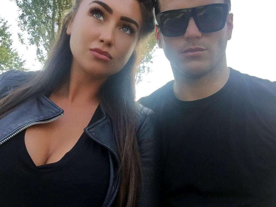 Lauren Goodger and Joey Morrison