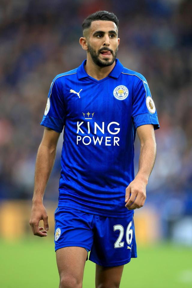 Riyad Mahrez has also failed to live up to last years form in 2016-17
