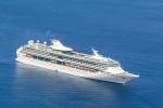An experiment conducted on the deck of a cruise ship found high levels of air pollution (stock image)