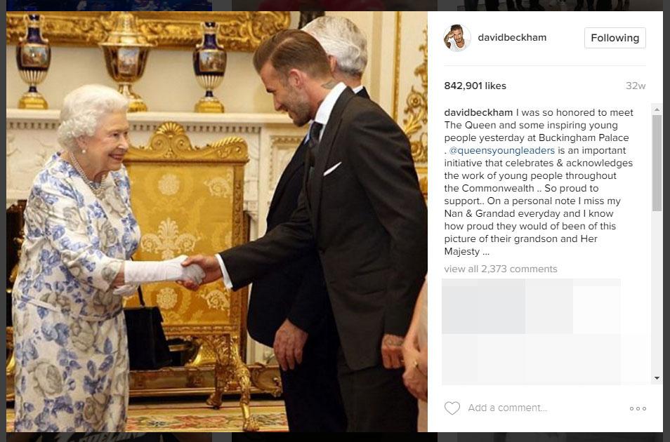 The former footie star even grovelled Queen in his attempts to be knighted