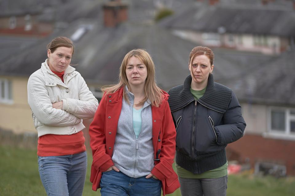 Sheridan Smith and the cast of The Moorside
