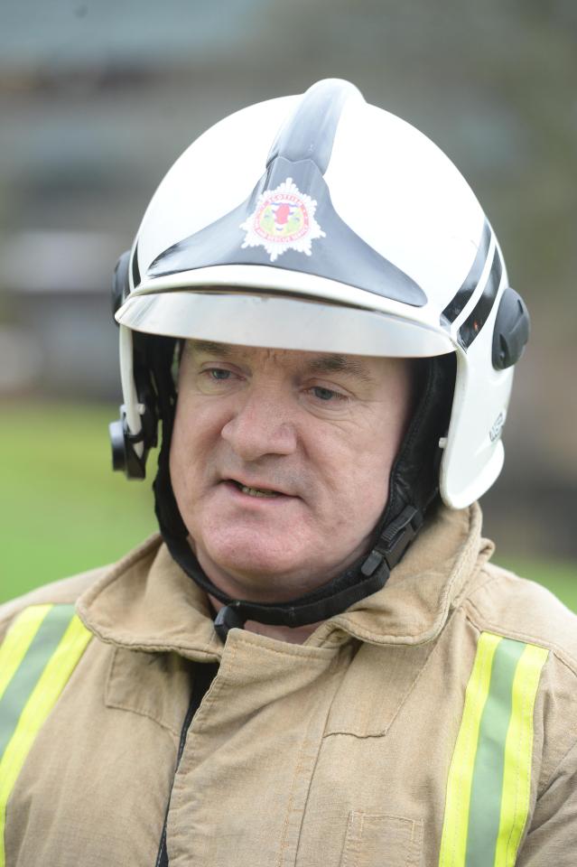 Deputy chief fire officer John Joyce 
