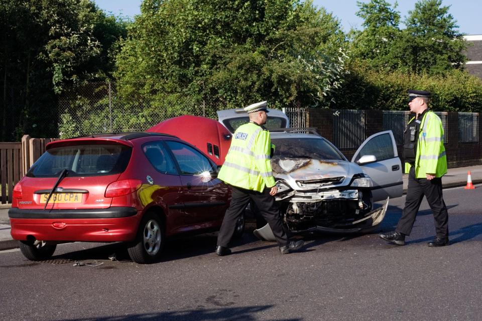  Police earned £24k-a-year handing out flyers to crash victims offering to help them make claims