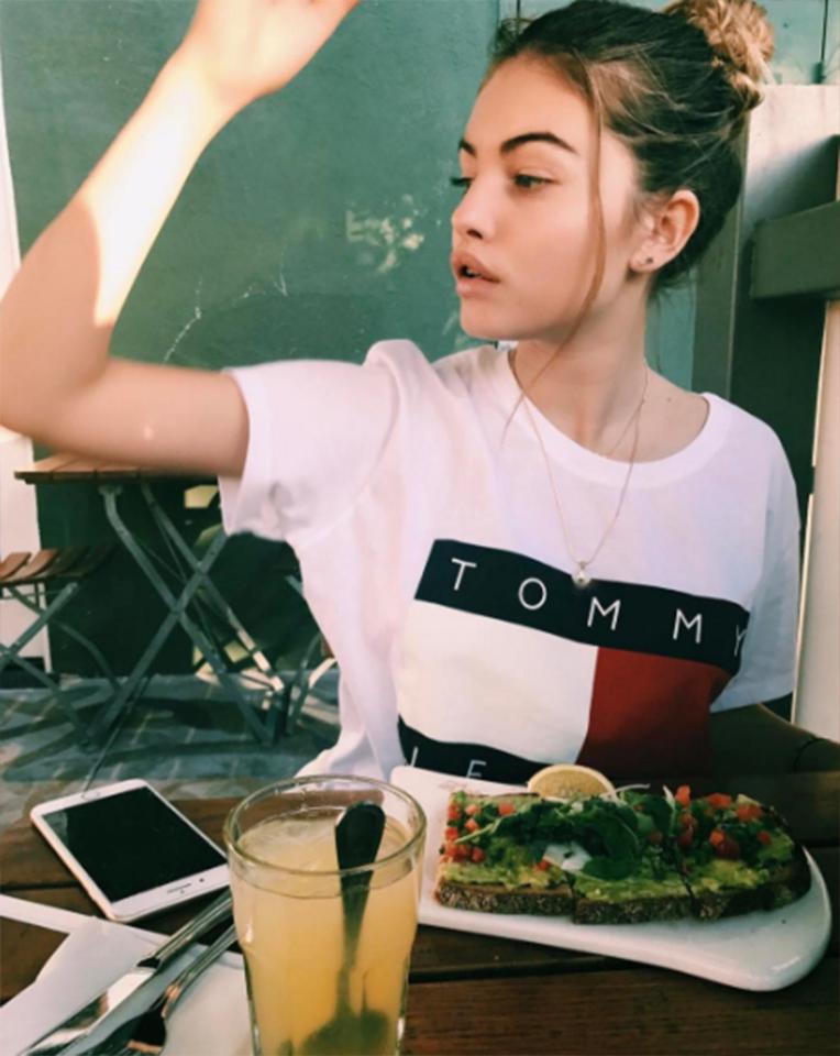  Thylane has been praised on Instagram for her 'cool and comfortable' style