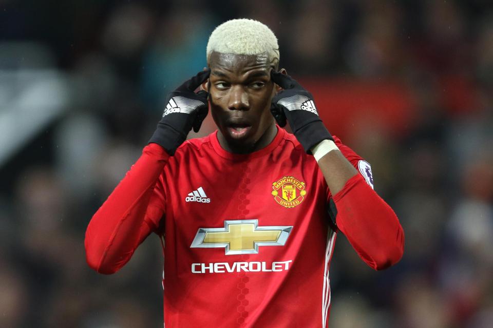 Paul Pogba is not expected to feature in midfield
