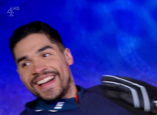 Louis SMith is delighted as he topped the leaderboard once again