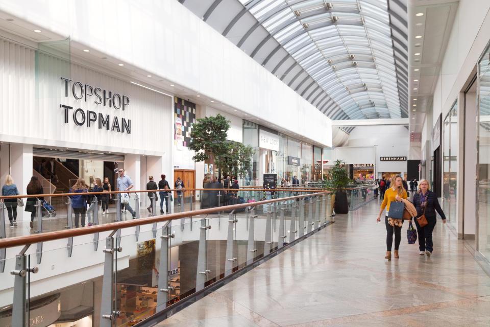  The tragedy took place at Topshop in the Oracle shopping centre in Reading today