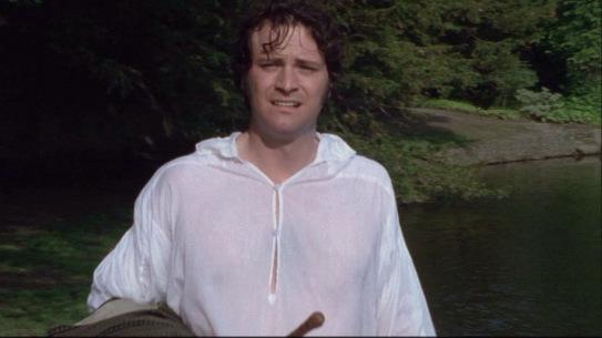  Colin Firth's Mr Darcy lake scene was a popular choice