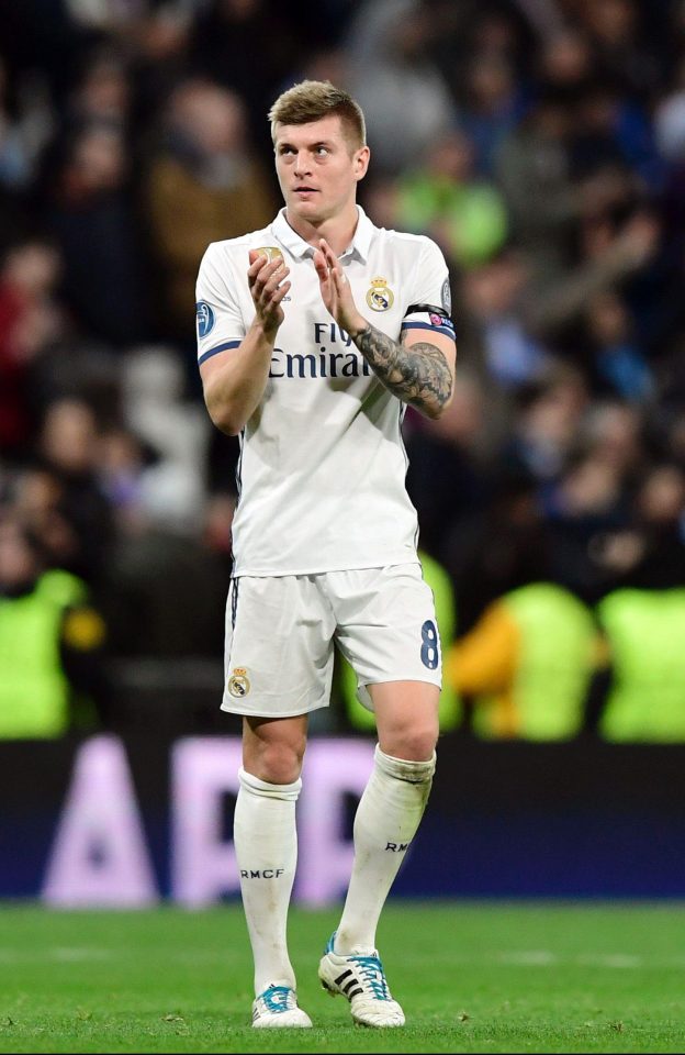 Toni Kroos was on the verge of signing for Manchester United in 2014 but opted to move to Real Madrid