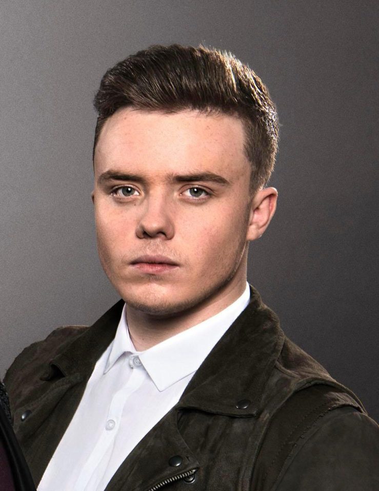  Bradley Johnson, 19, has previously been cast in The Syndicate