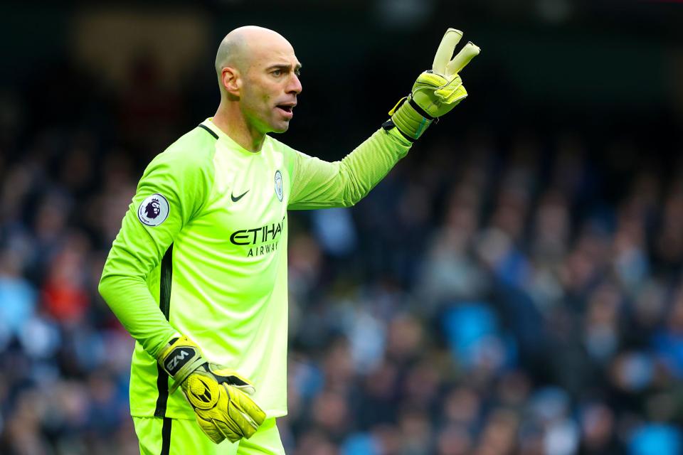 Backup Willy Caballero is now the go-to goalie at City