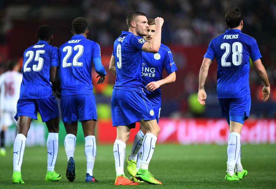 Vardys goal was his first for over 12 hours as he ended a goal drought