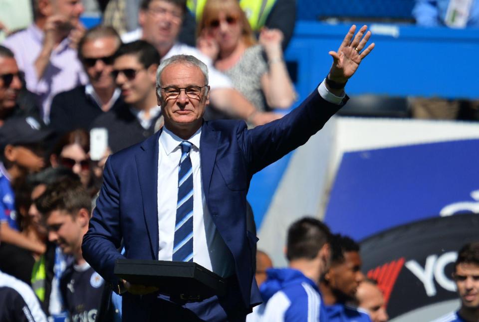Ranieri was sacked after Leicester were in danger of relegation to the Championship