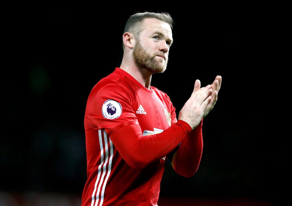 Wayne Rooney could start after rejecting a move to the Chinese Super League