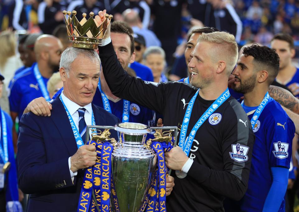 Ranieri was brutally fired by Leicester less than a year after winning the title