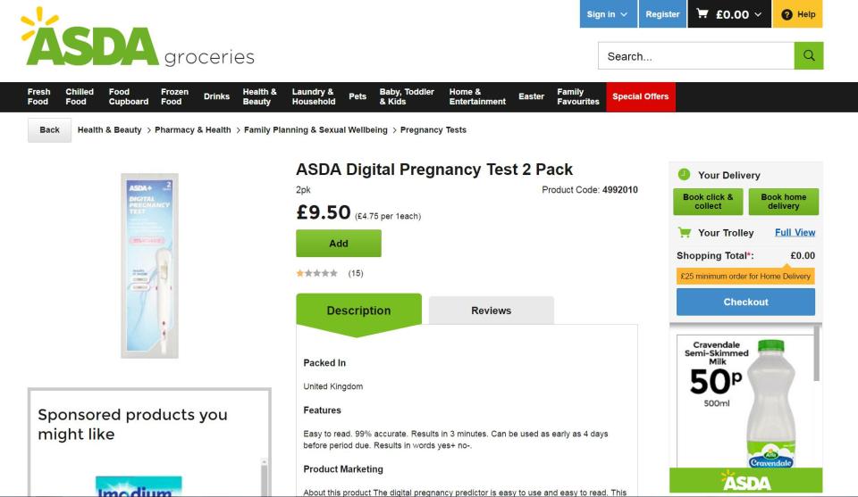  After four months, Asda still hadn't provided a proper explanation or refund for the pack