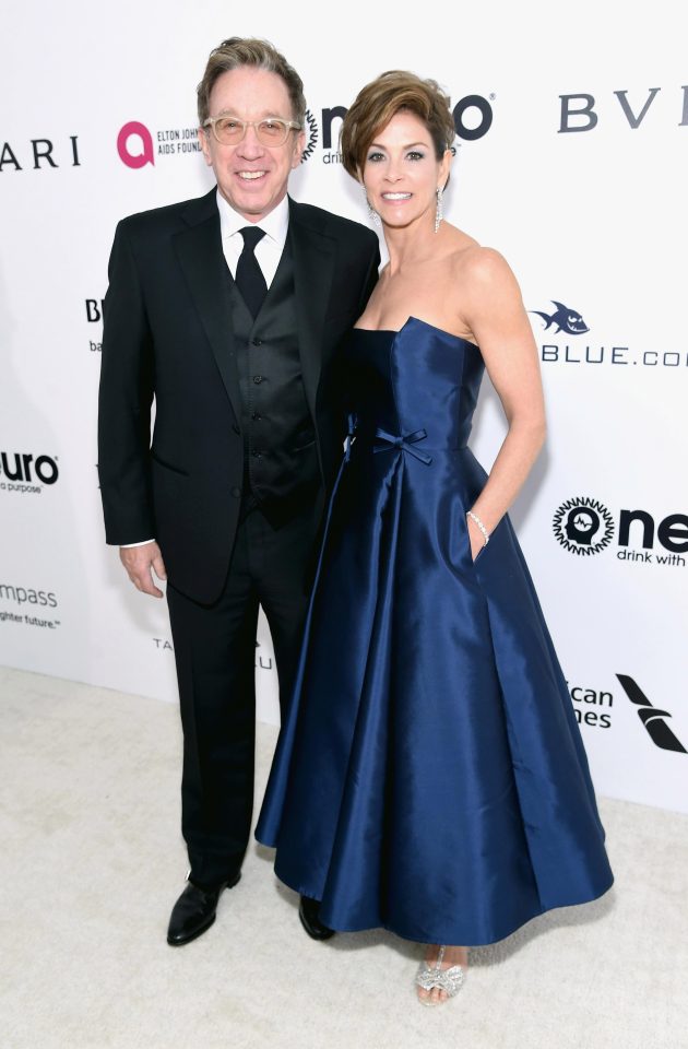 Actor Tim Allen and his wife Jane