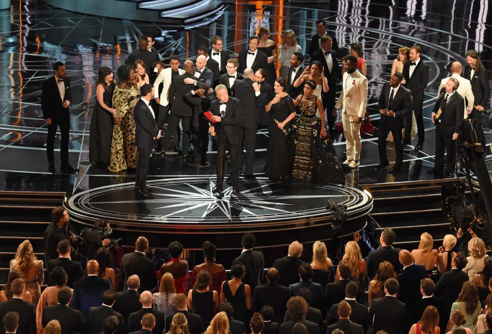  The drama actually won the award but La La Land was originally announced as winner by Warren Beatty