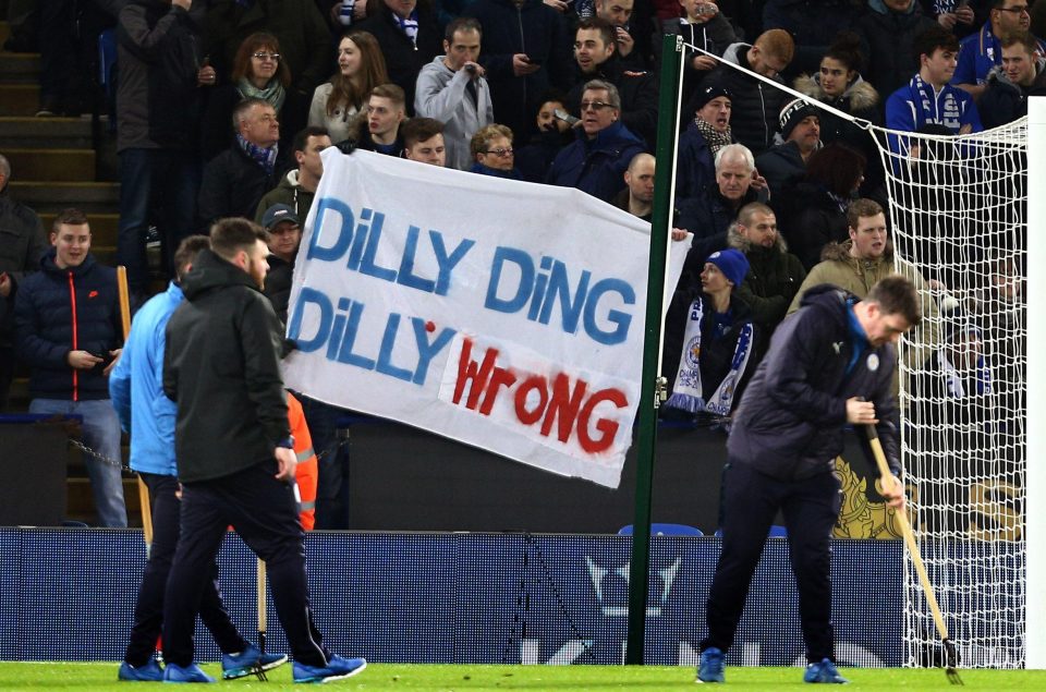 This sums up the mood of not only many Leicester fans, but also many fans of the Beautiful Game