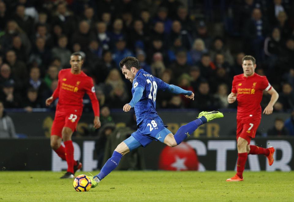  Christian Fuchs put in a stunning display - a stark contrast to his previous form