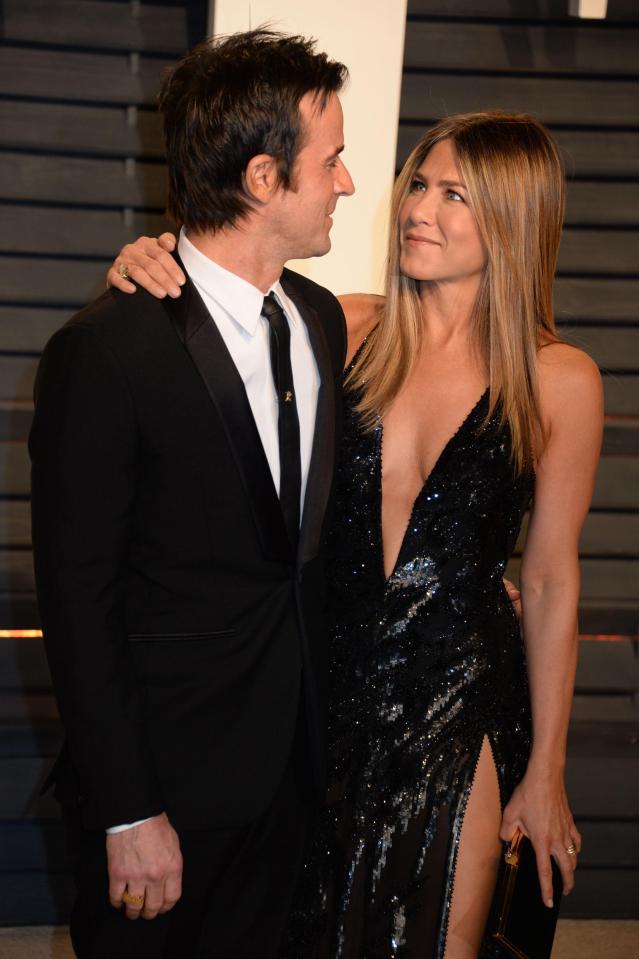  Jennifer married Justin Theroux in a small ceremony last year
