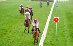 Mega Fortune wins at Leopardstown racecourse