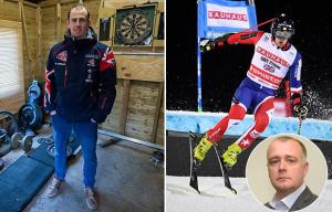 Dave 'The Rocket' Ryding earned Britain's first World Cup skiing podium in 35 YEARS ...and admits: 'I have no idea where I got talent from'