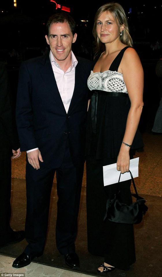  Rob with his second wife Clare