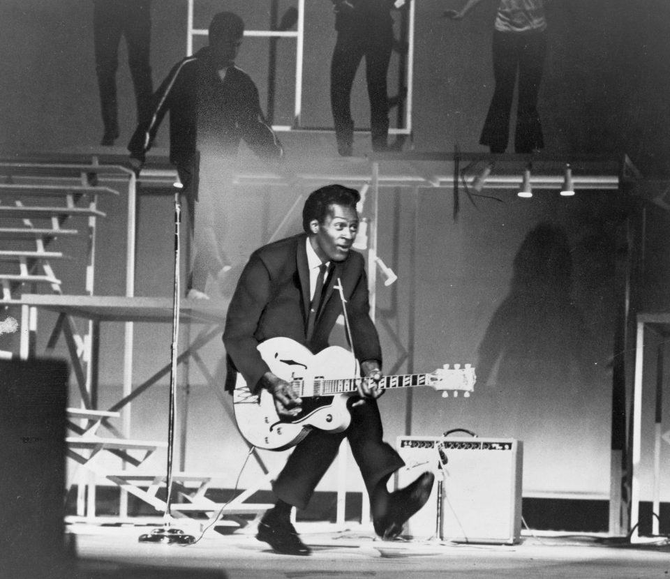  The singer was known for his 'duck walk'