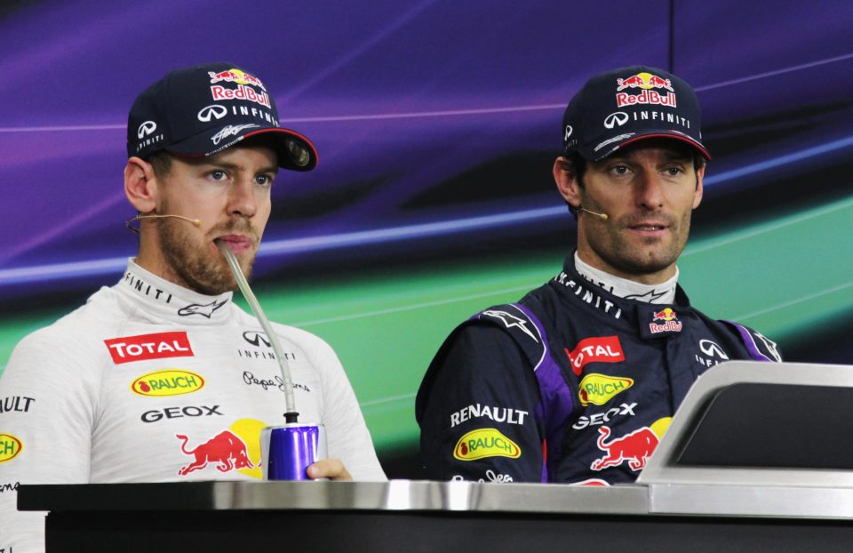 Mark Webber became frustrated at being seen as the No2 driver to Sebastian Vettel