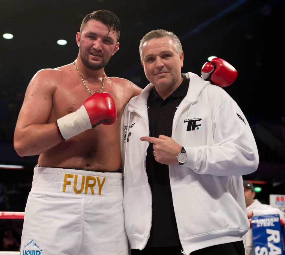 Hughie Furys fight had to be moved back as dad Peter Fury sorted out his visa