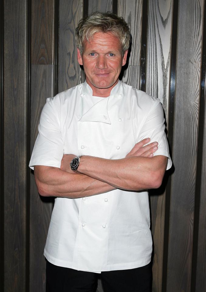 The baby bore a striking resemblance to the celebrity chef