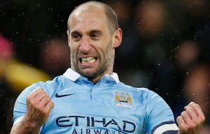 Pablo Zabaleta...could be leaving the Etihad