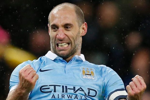 Pablo Zabaleta...could be leaving the Etihad