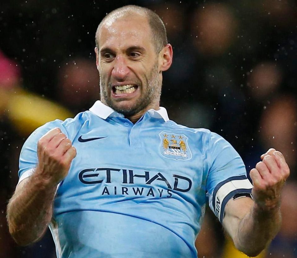 Pablo Zabaleta...could be leaving the Etihad