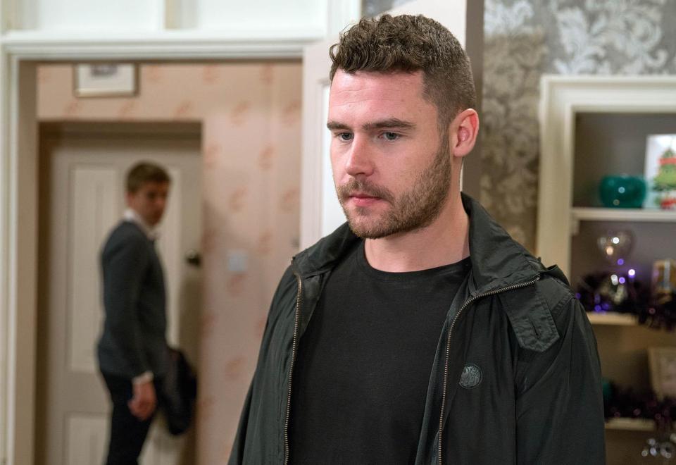  Danny Miller and his Emmerdale co-star Adam Thomas bantered over the soap's Robron storyline