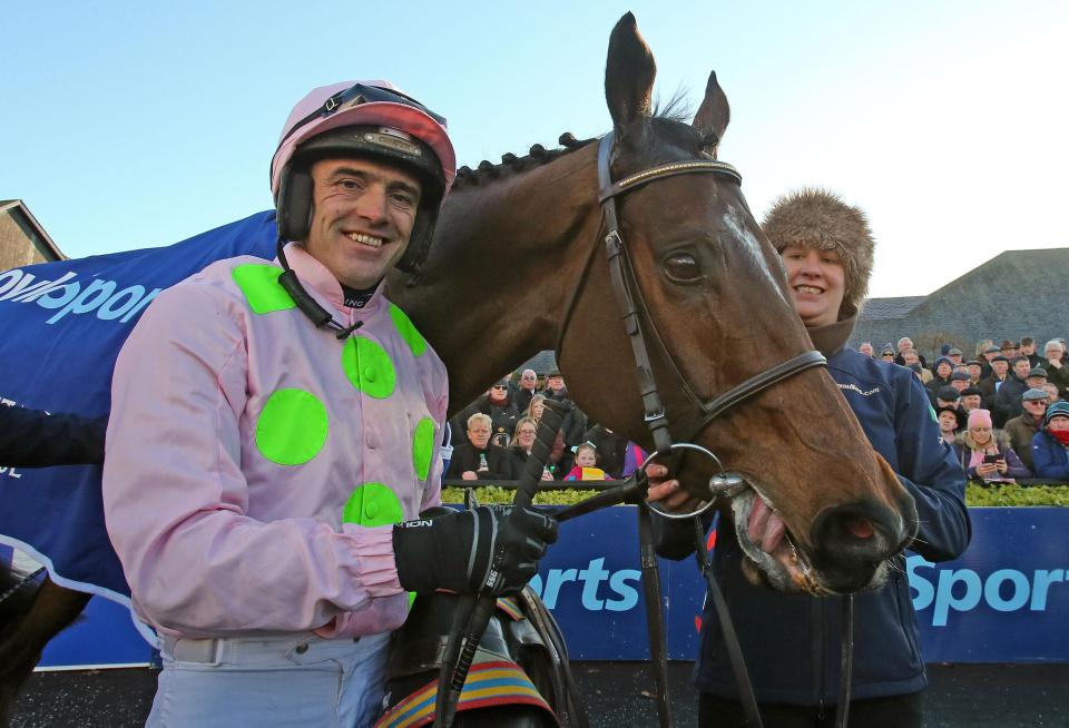 Douvan and jockey Ruby Walsh
