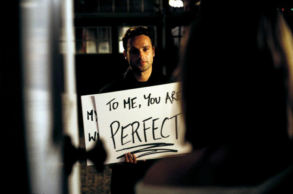  Mark was secretly in love with Juliet in the first movie
